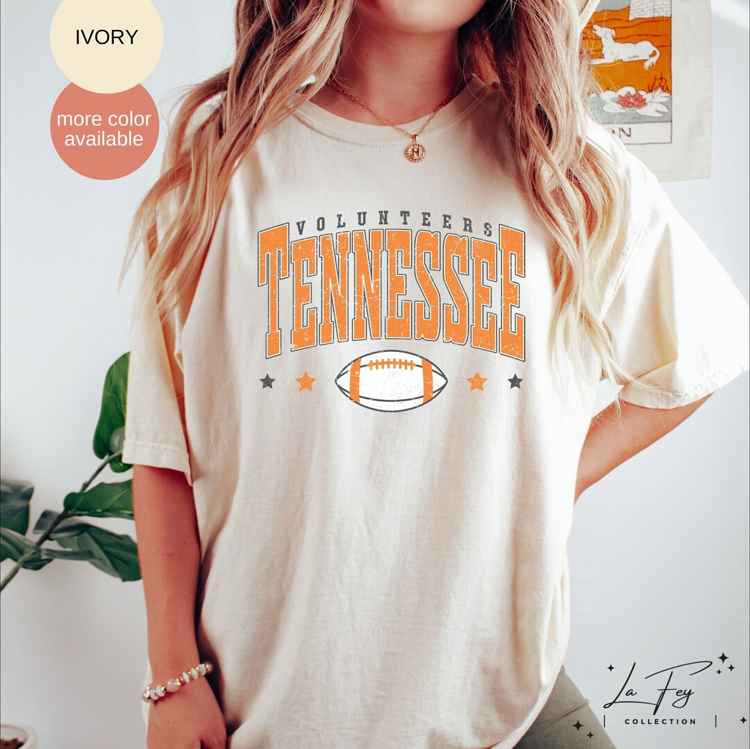 Volunteers Football Oversized T-shirt, Tennessee Vols Shirt, Tennessee T-shirt, Vols Football Shi... | Etsy (US)