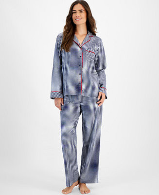 Charter Club Women's 2-Pc. Cotton Flannel Packaged Pajamas Set, Created for Macy's - Macy's | Macy's