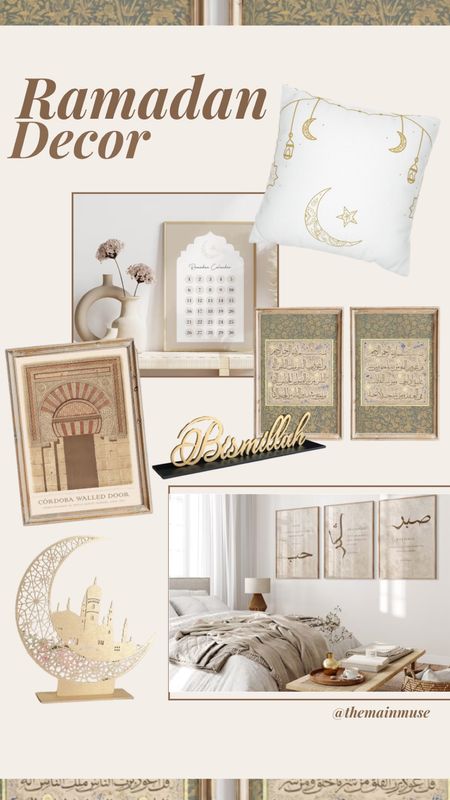 Ramadan decor ✨🤍

Eid Mubarak, Ramadan decor, Islamic prints 

#LTKfindsunder50 #LTKSeasonal #LTKstyletip