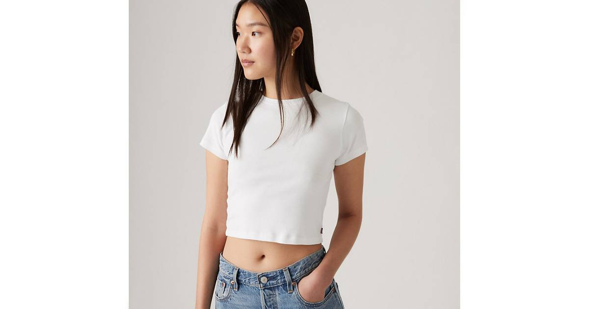 Essential Sporty T-shirt - White | Levi's® US | Levi's US