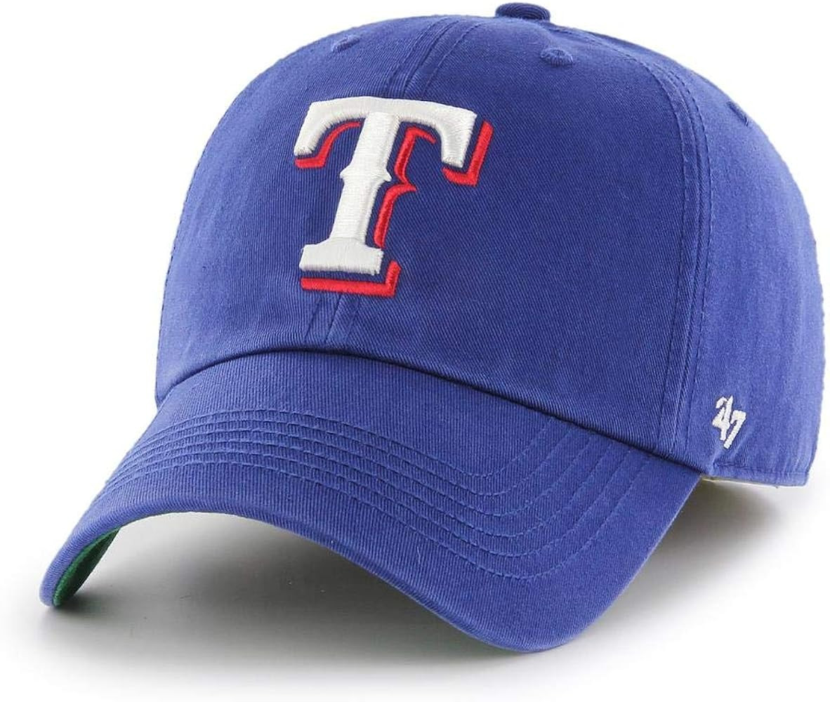Amazon.com: '47 MLB Team Color Alternate Franchise Fitted Hat, Unisex Adult (Texas Rangers Blue, ... | Amazon (US)