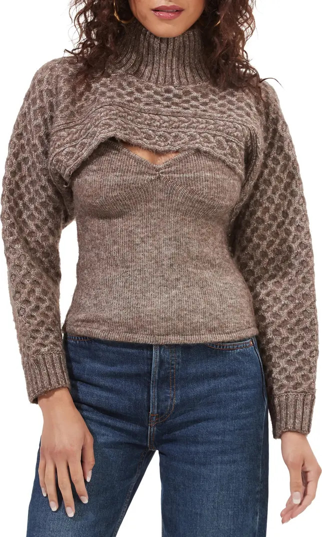 ASTR the Label Imani Knit Camisole & Shrug Set | Nordstrom | Nordstrom