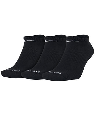 Unisex Everyday Plus Cushion Training No-Show Socks 3 Pairs | Macy's