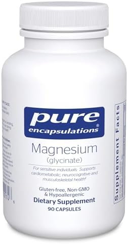 Pure Encapsulations Magnesium (Glycinate) - Supplement to Support Stress Relief, Sleep, Heart Hea... | Amazon (US)