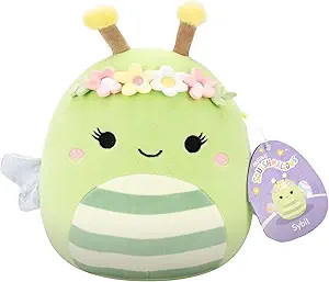 Squishmallows Original 14in Sybil The Green Bee with Flower Crown – Official Jazwares Plush (La... | Amazon (US)