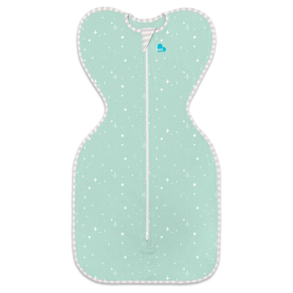 Love To Dream Swaddle UP Lite 0.2 TOG - Mint Stars - S, Green | Target