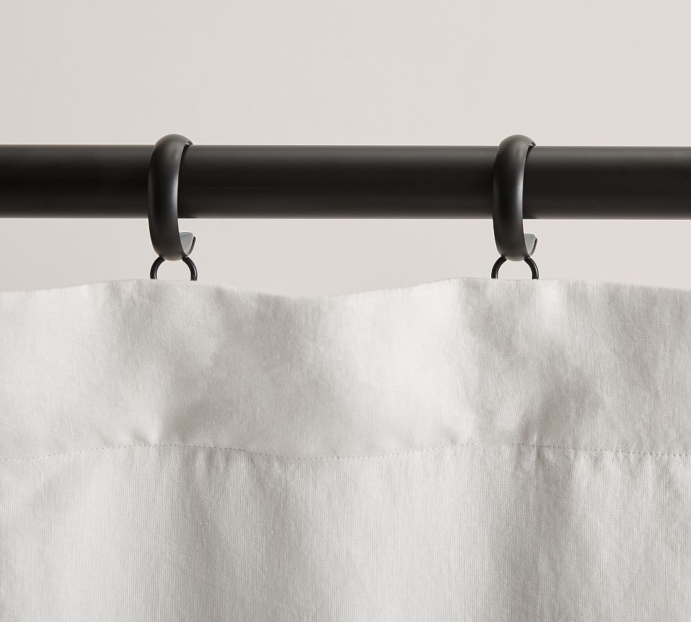 C-Loop Curtain Rings | Pottery Barn (US)