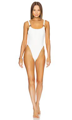 L'Academie by Marianna Abrielle One Piece in Ivory from Revolve.com | Revolve Clothing (Global)