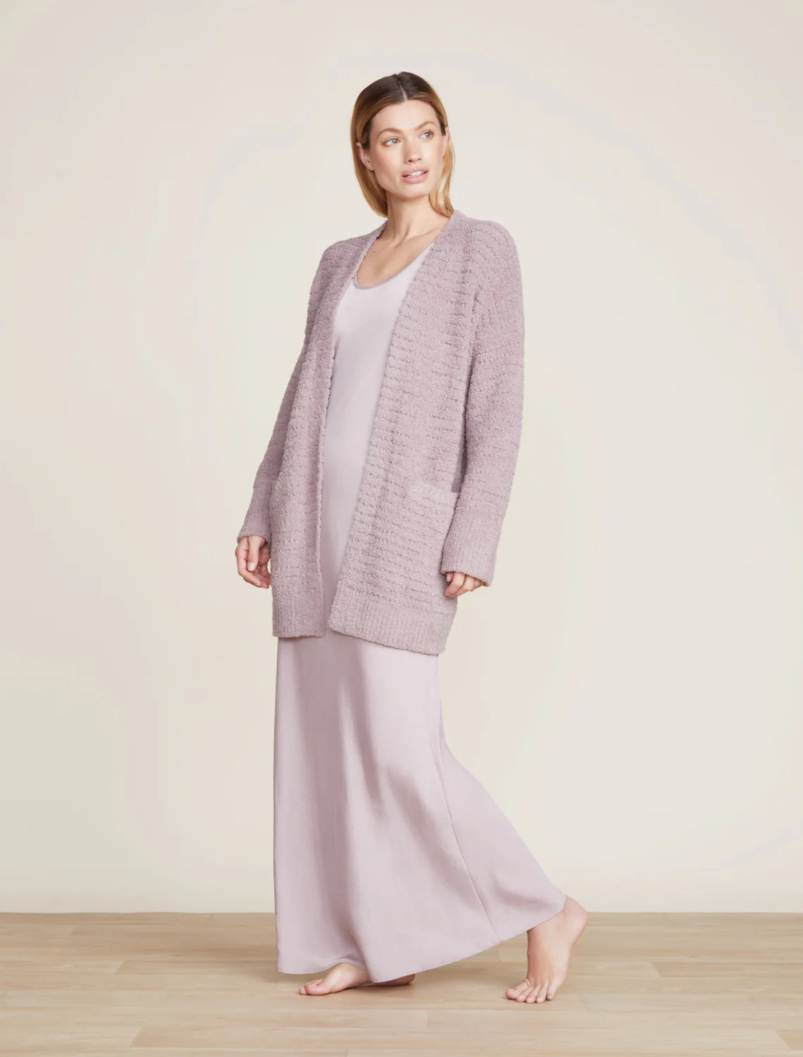 CozyChic® Boucle Welt Pocket Cardigan | Barefoot Dreams