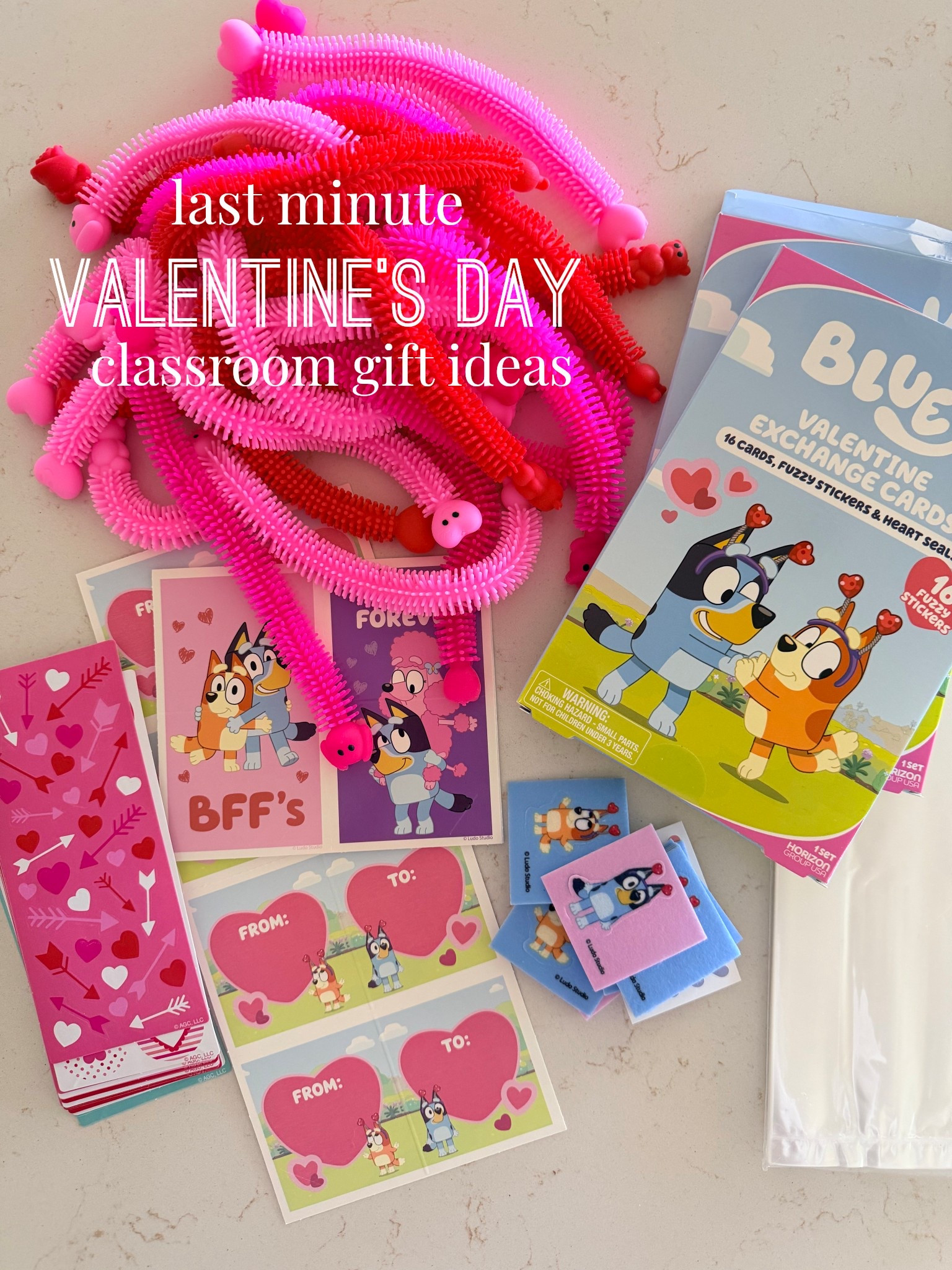 Valentine’s Day classroom gift ideas ♥️💗 


Preschool / Toddler / Kindergarten / Amazon / Target / Shopping / Affordable 




#LTKValentine #LTKmomlife #LTKKids