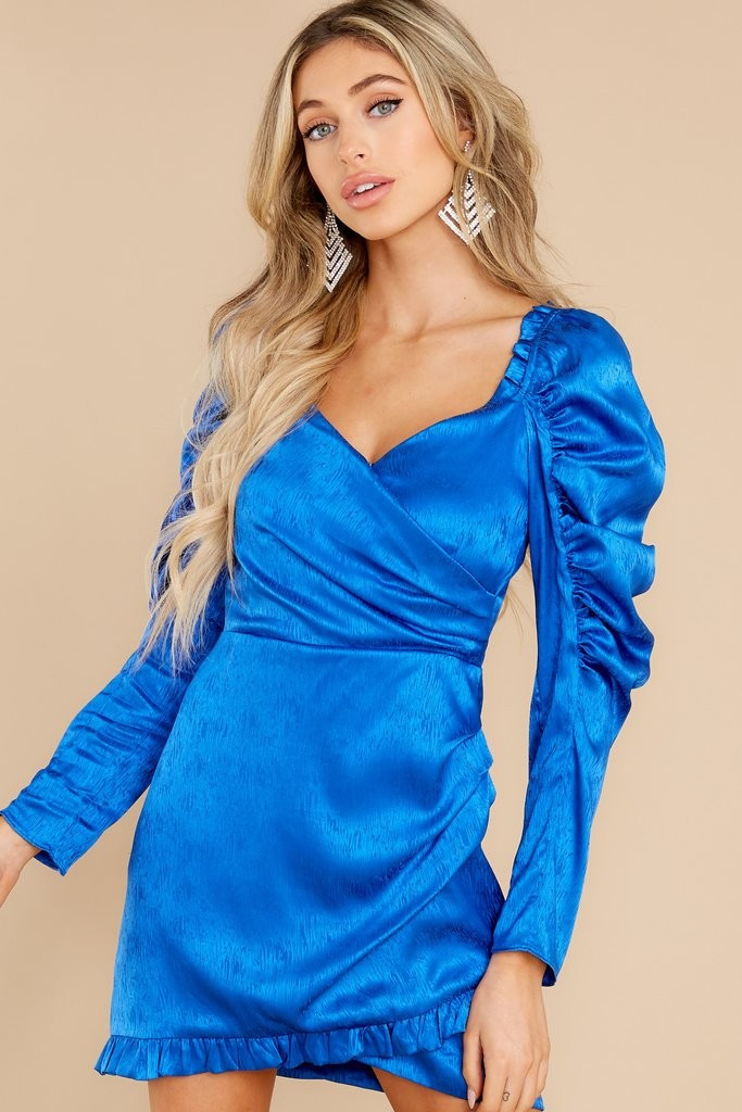 RSVP Me Royal Blue Dress | Red Dress 