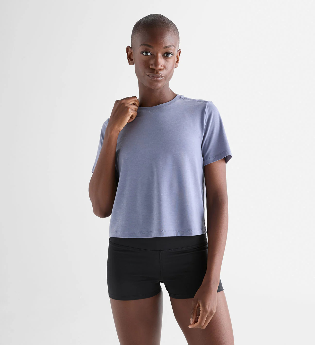 WOMEN'S BOXY TEE | ICY LAVENDER | NOBULL | NOBULL