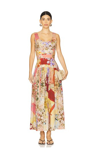 x REVOLVE Long Dress in Springtime Whispers | Revolve Clothing (Global)