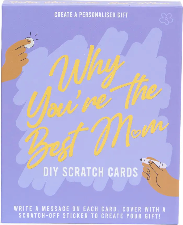 Why You're the Best Mom 30-Pack DIY Scratch Cards | Nordstrom