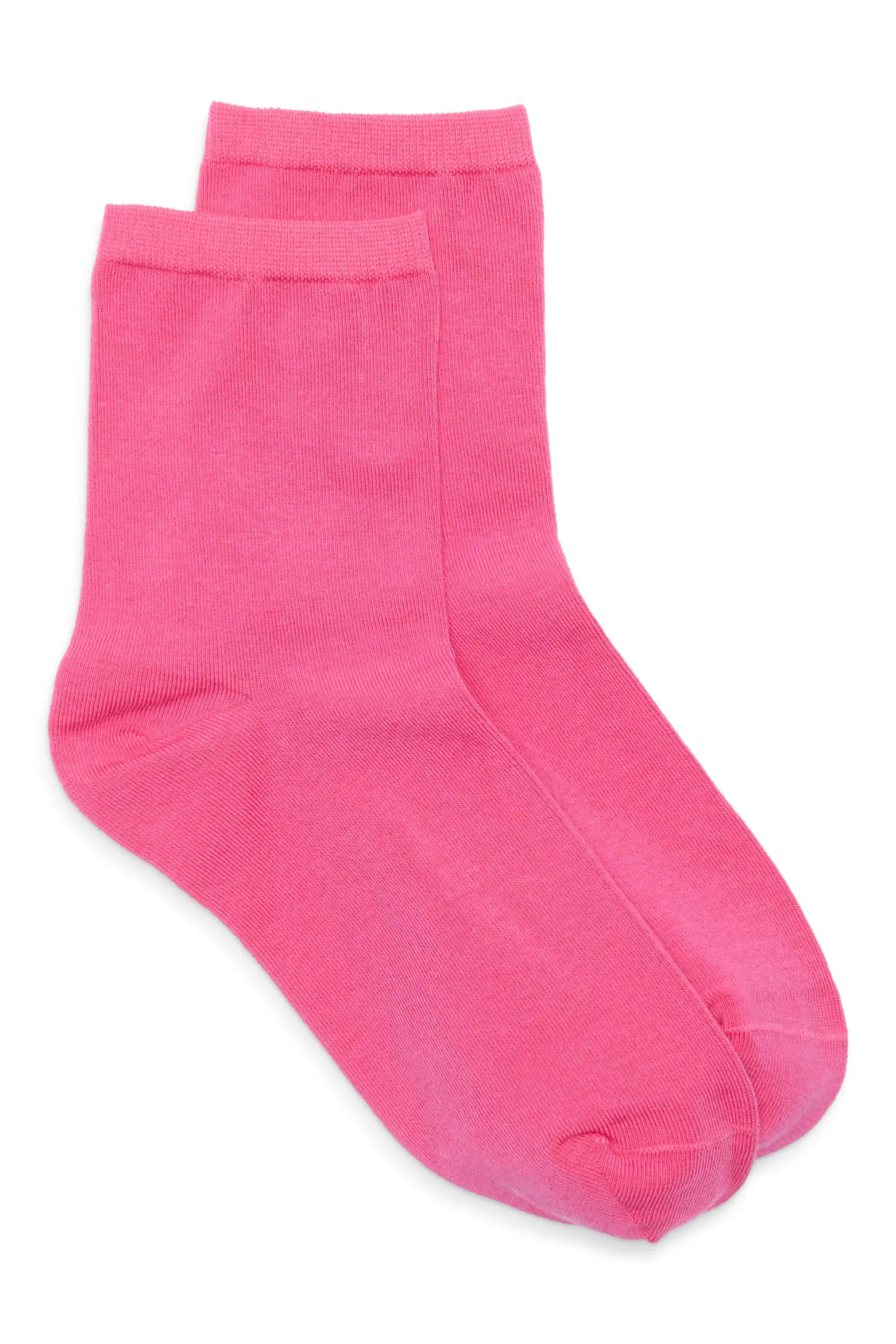 Nordstrom Everyday Low Flat Knit Crew Socks (Women) | Nordstrom | Nordstrom
