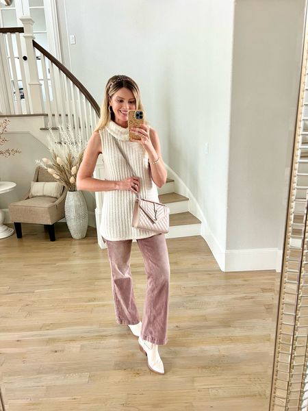 Halfway through the week!! 
We got this 🤍
Yesterday I was sooo tired! I actually fell asleep on the couch 😴
I’m looking forward to getting through these next few weeks of Halloween parties and baseball playoffs 😅👻⚾️
Then rest… ahhh 
.
.
.
.
.
#neutralstyle #fallootd #neutrallook #neutraloutfit #neutraloutfits #amazonfashion #yslbag #yslhandbag #westernboots #westernboot #everydaystyles #turtlenecksweater #whiteboots 

#LTKitbag #LTKover40 #LTKshoecrush
