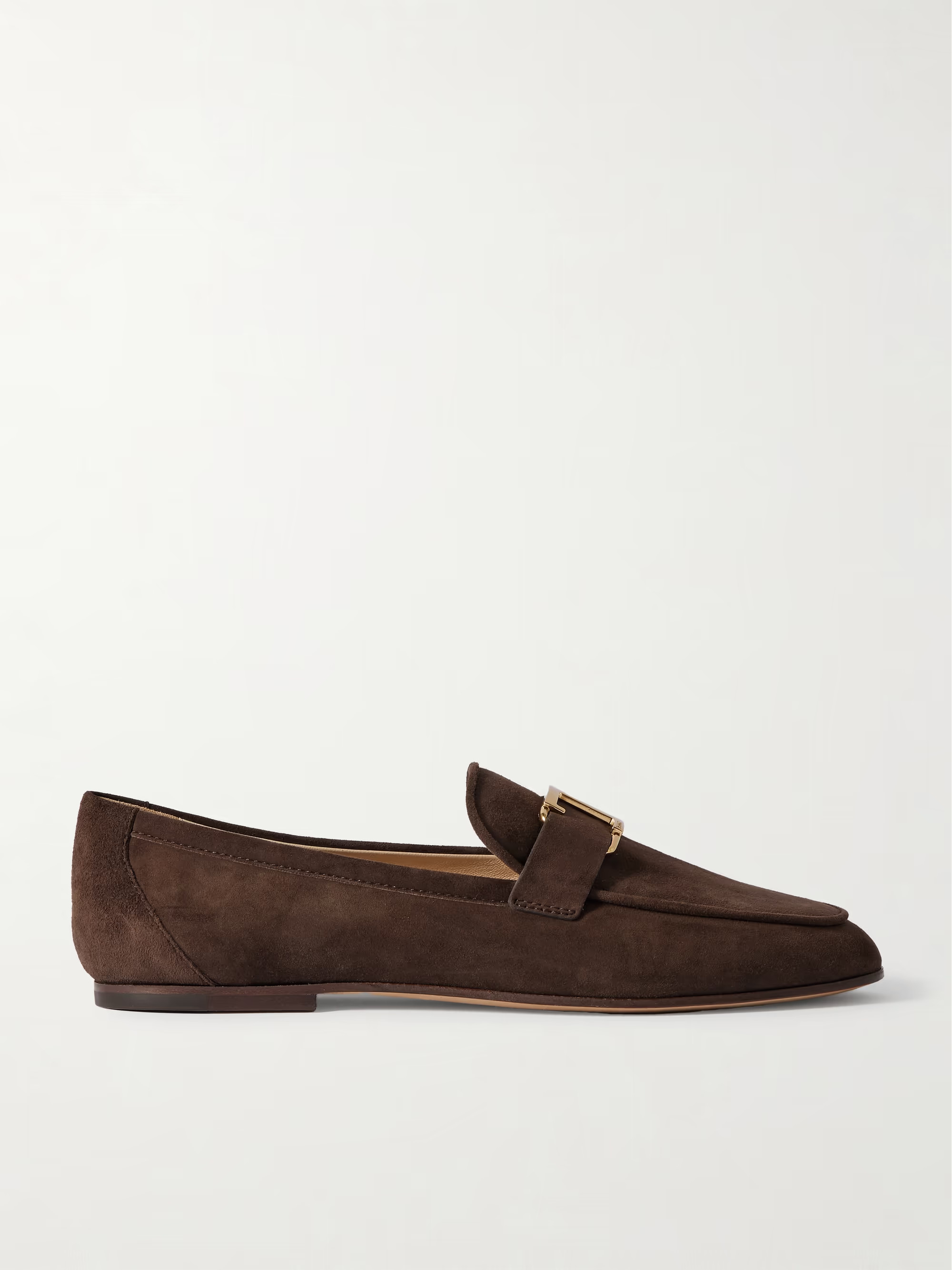 Embellished nubuck loafers | NET-A-PORTER (US)