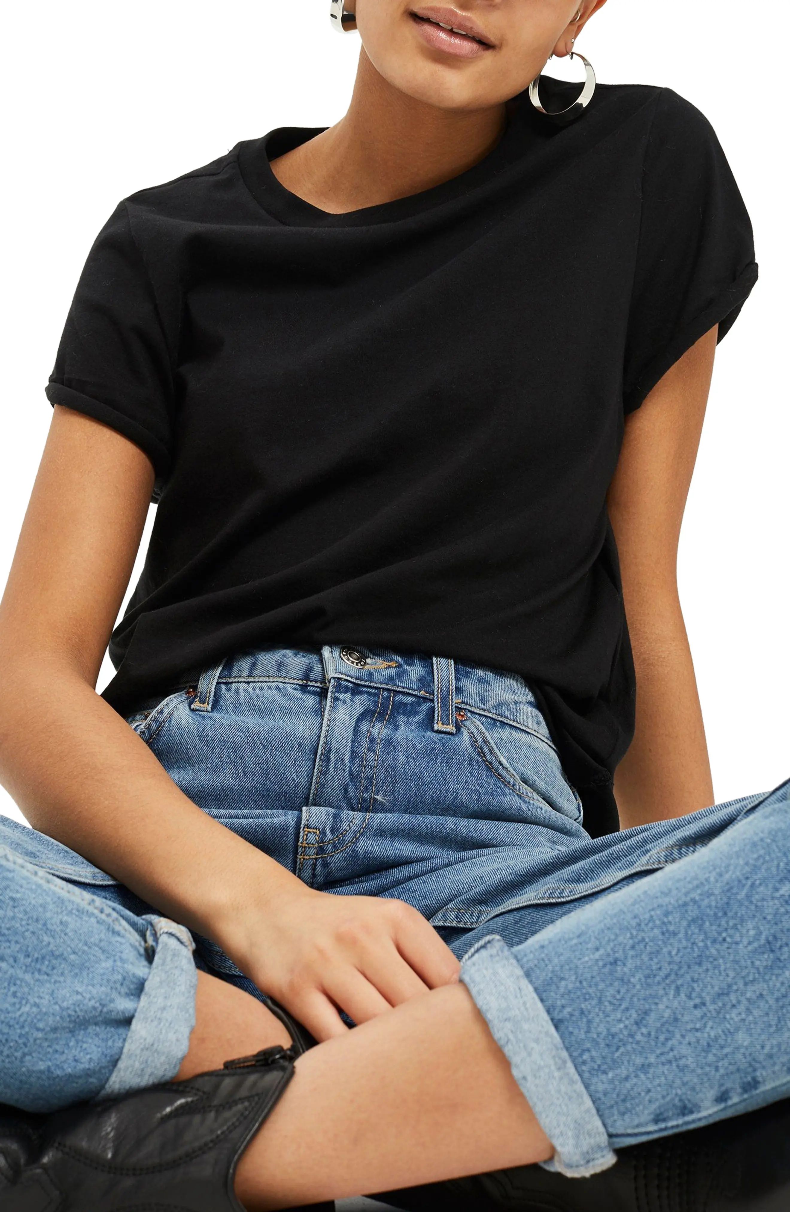 Topshop Rollback Tee | Nordstrom