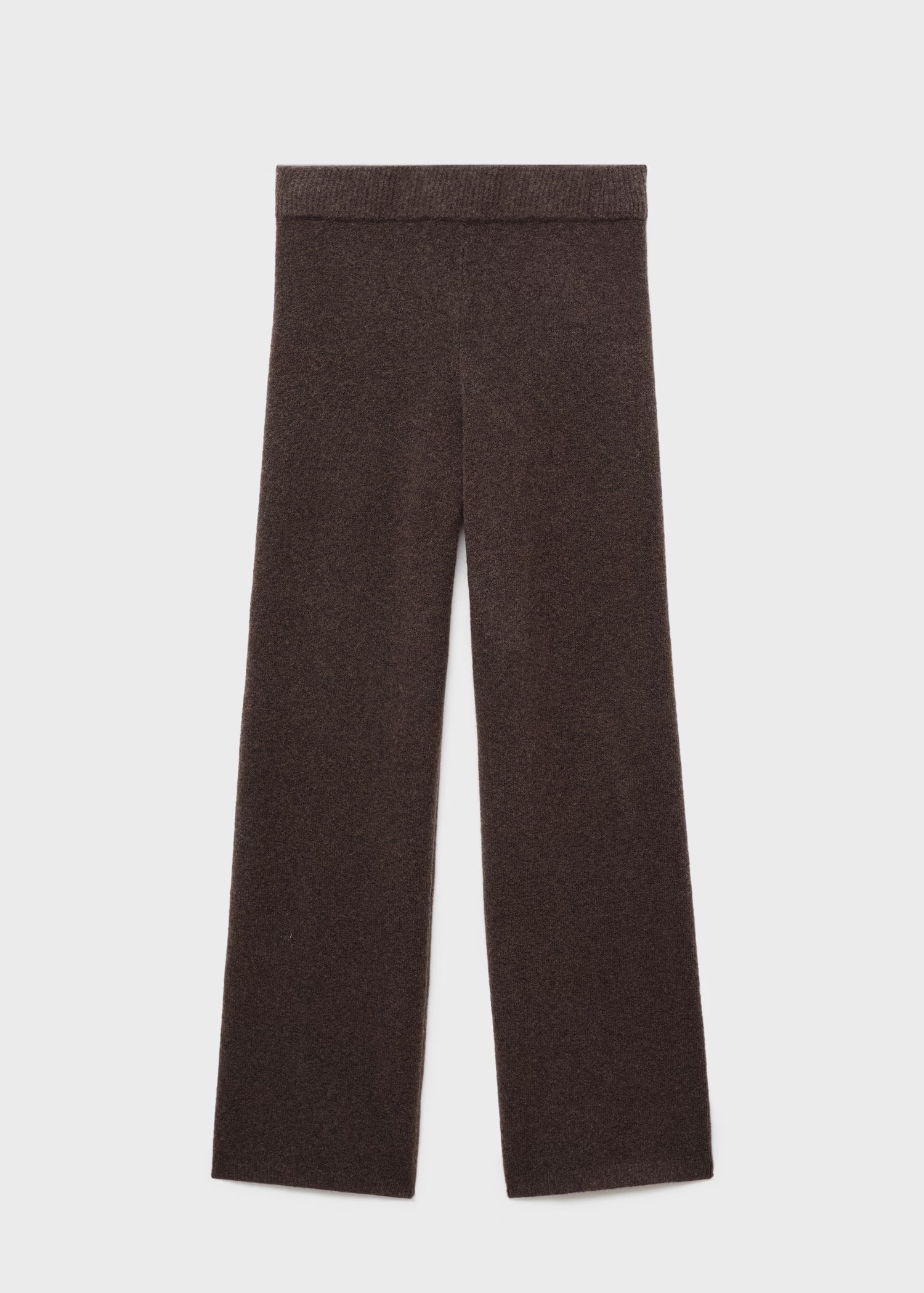 Straight knitted pants - Women | MANGO USA | Mango (US/MX/AU)