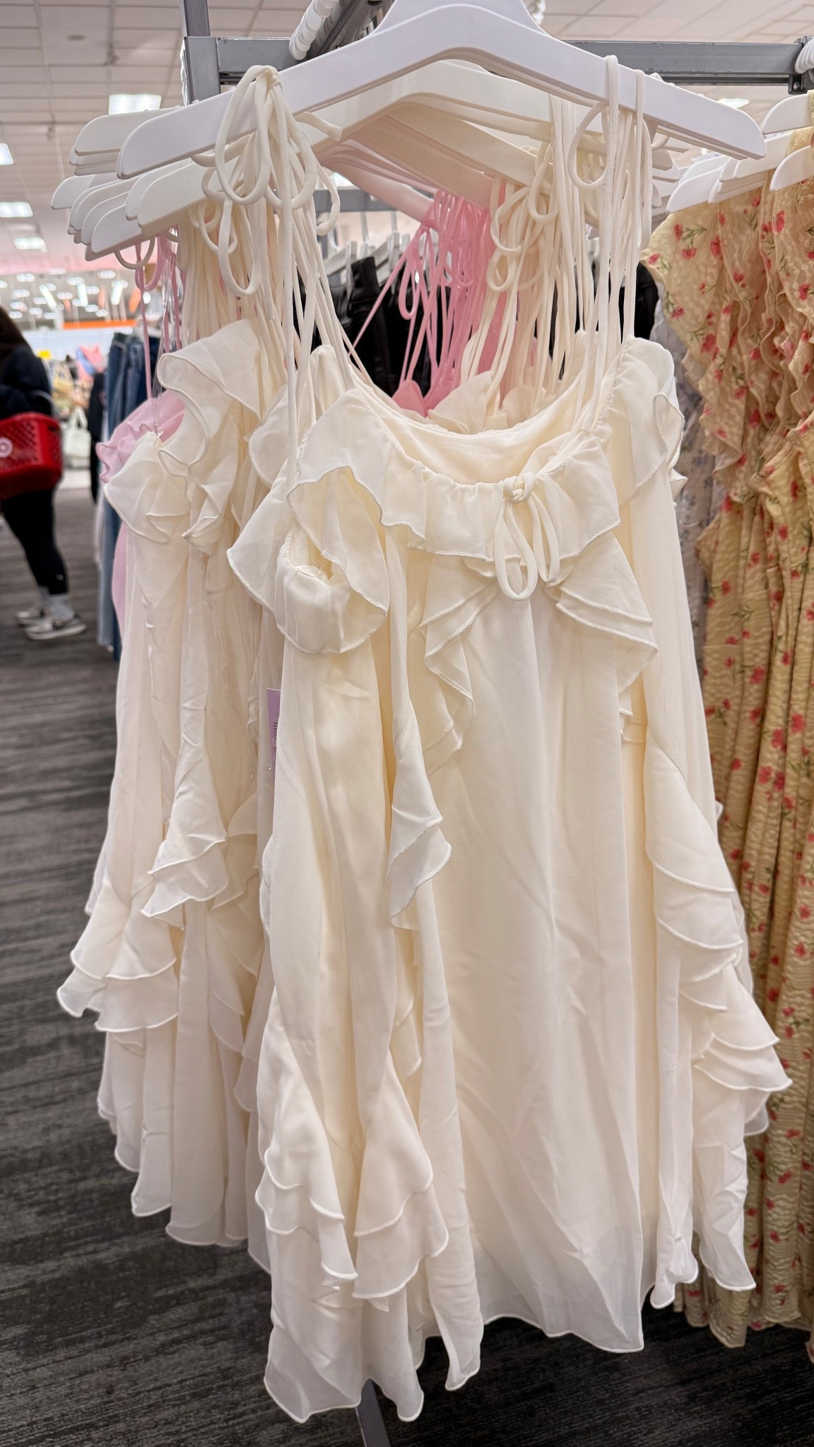 Spring dresses, spring outfits, summer dress, Easter dress, white dress, Easter dress, Easter outfit, target finds, target new arrivals, boho babydoll dress, Women's Mini Ruffle Boho Babydoll Dress, wild fable dress, vacation dress, travel outfit, resort wear 

#LTKootd #LTKTravel #LTKSeasonal