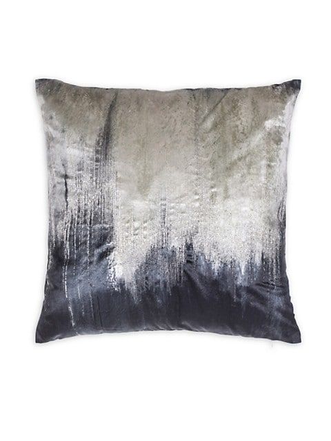 Dip-Dyed Velvet Pillow | Saks Fifth Avenue