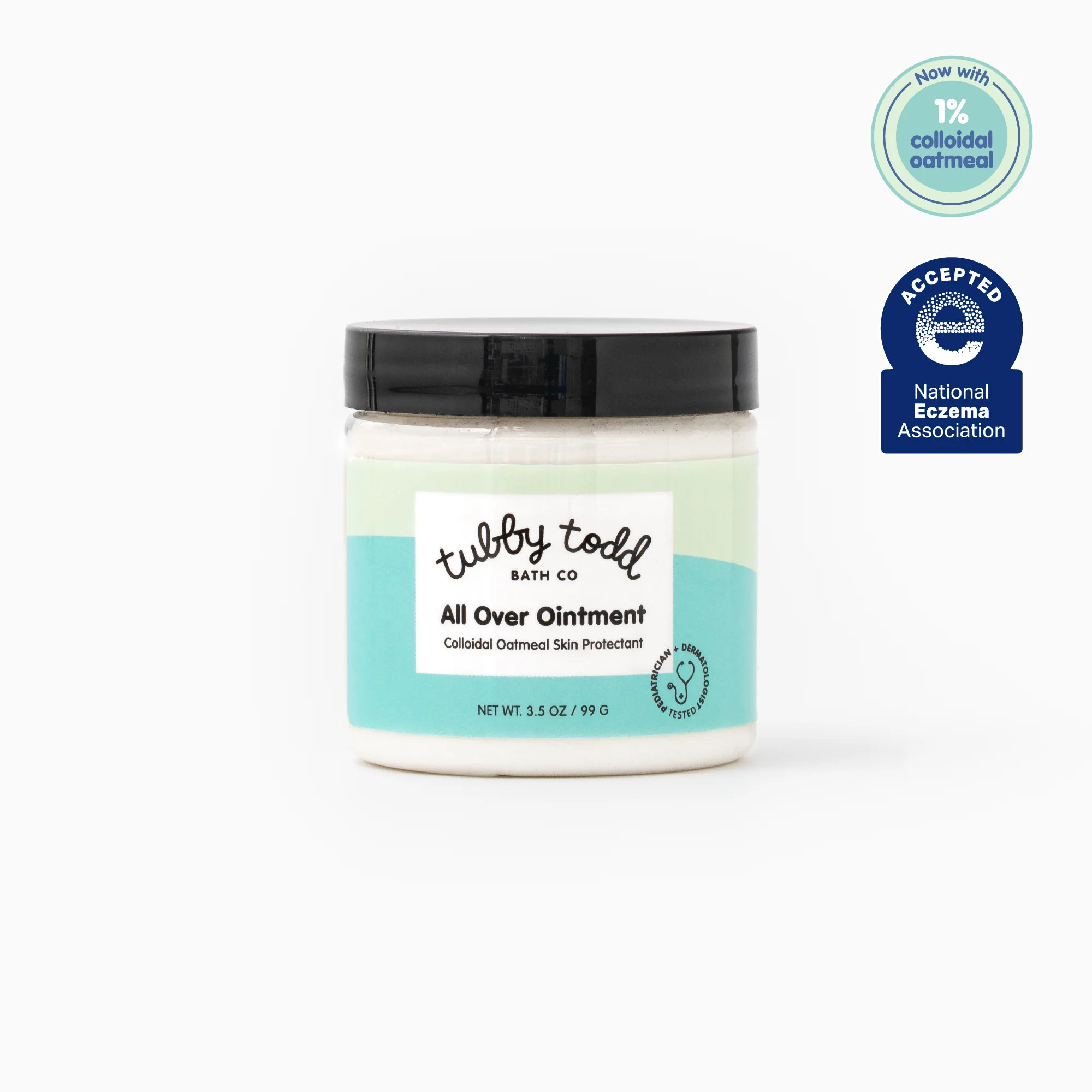 All Over Ointment Eczema Treatment - Fragrance-free / 3.5oz | Tubby Todd Bath Co.