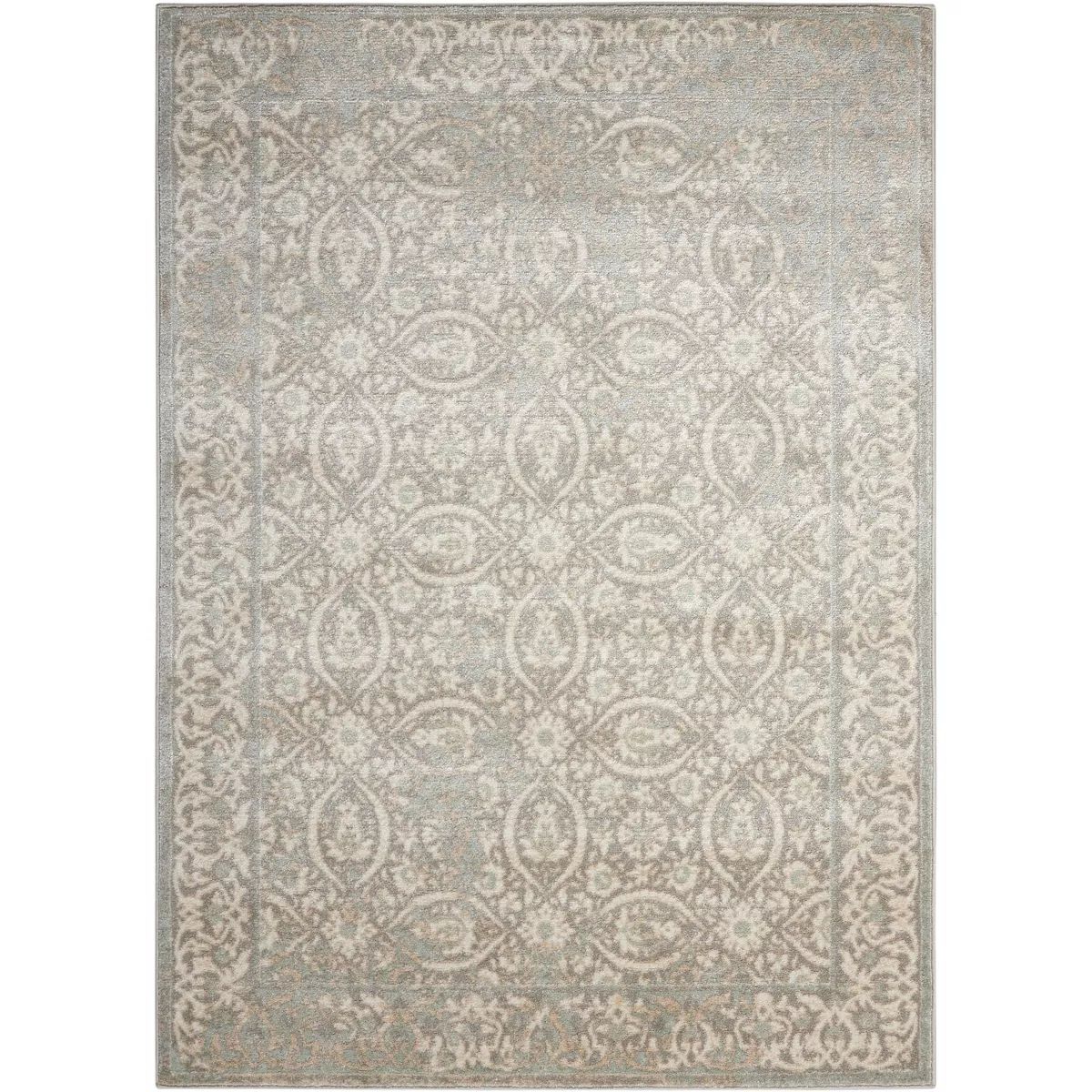 Nourison Euphoria Grey Area Rug EUP05 | Target