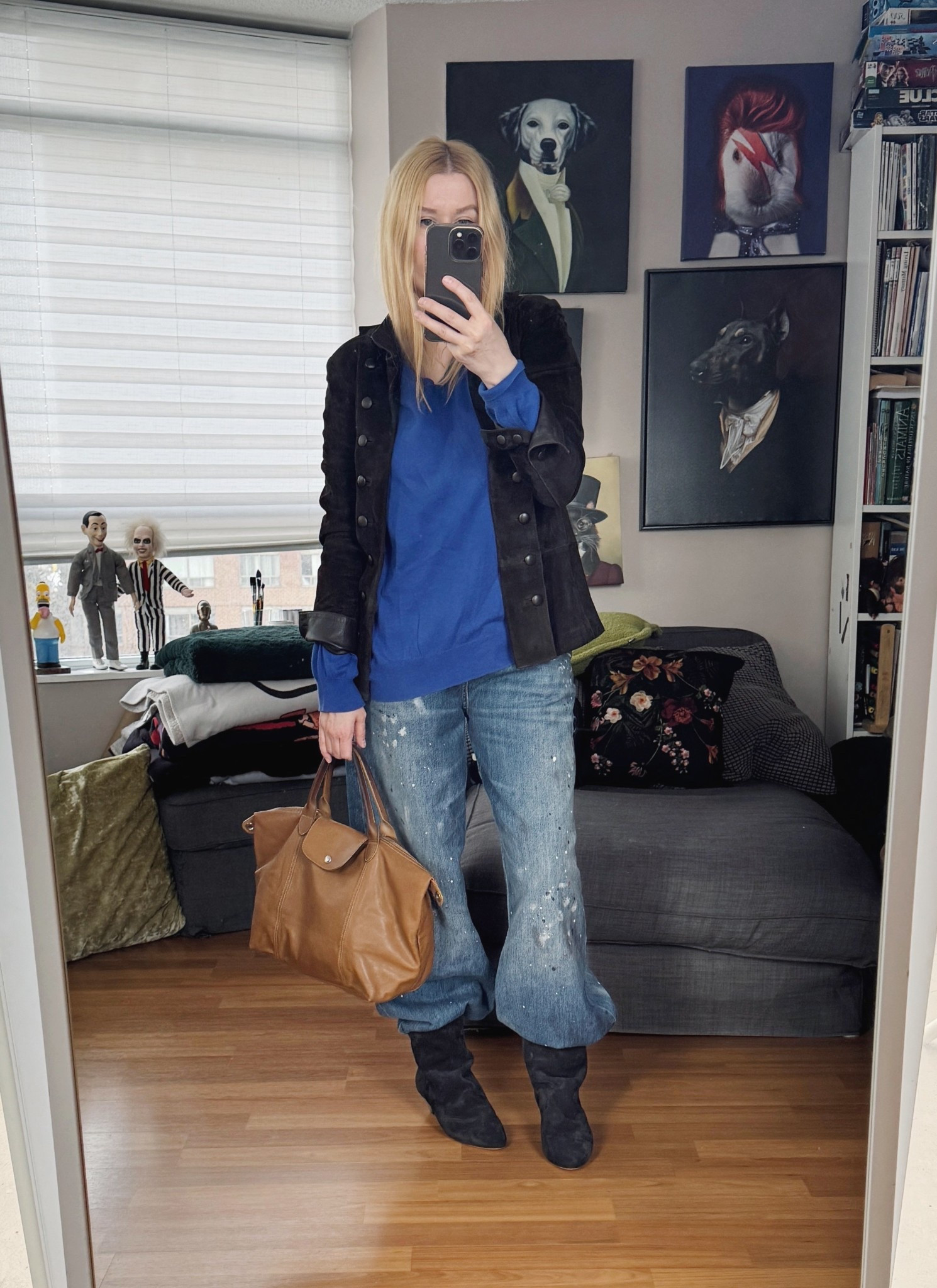 The sweater, jacket, and bag are preloved/vintage. 



#LTKootd #LTKOver40