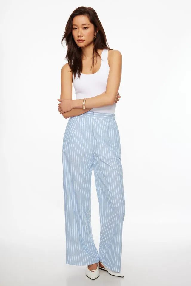 Pull-On Wide Leg Pants | Dynamite Clothing