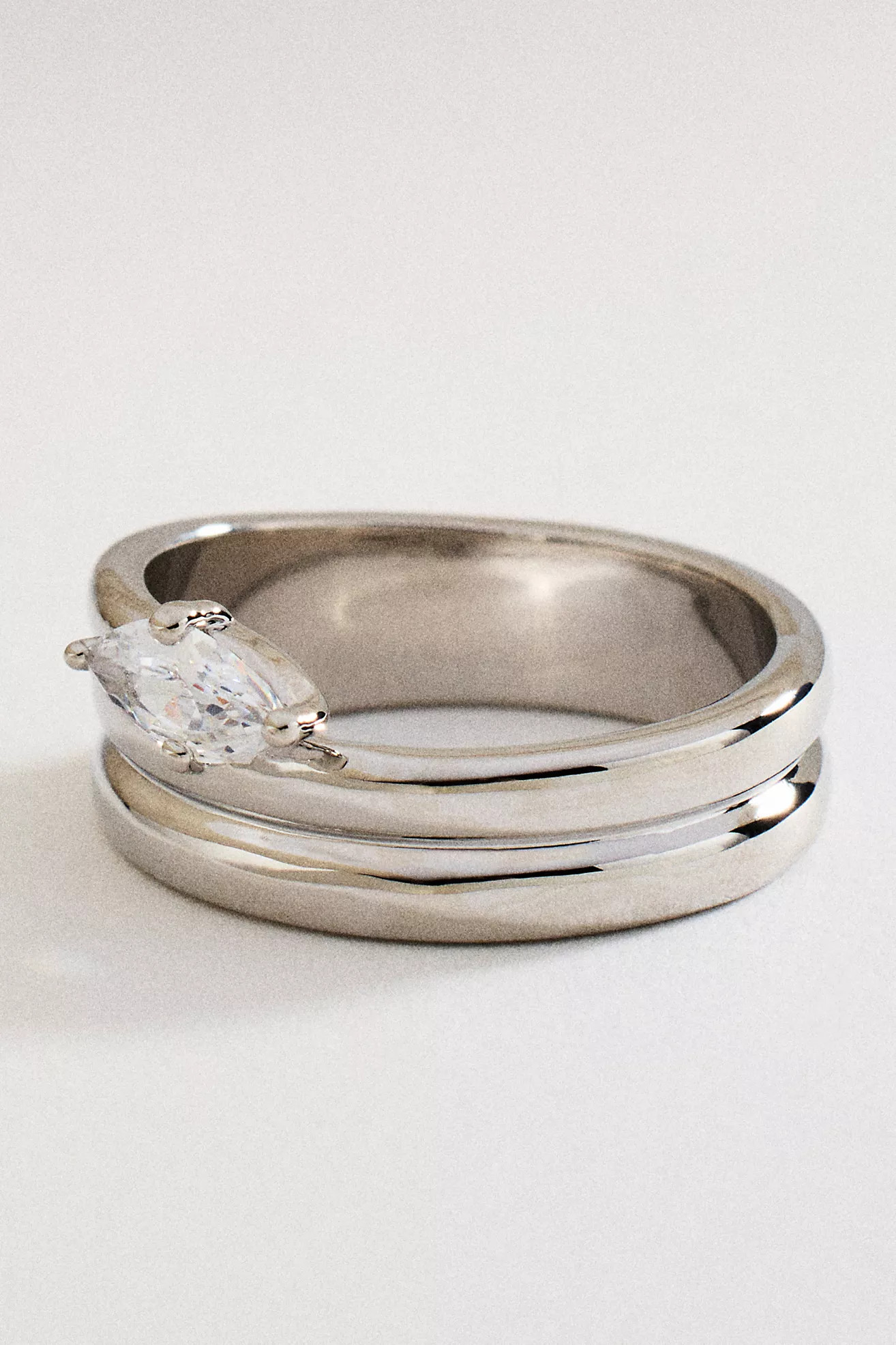 Suspended Crystal Ring | Anthropologie (US)