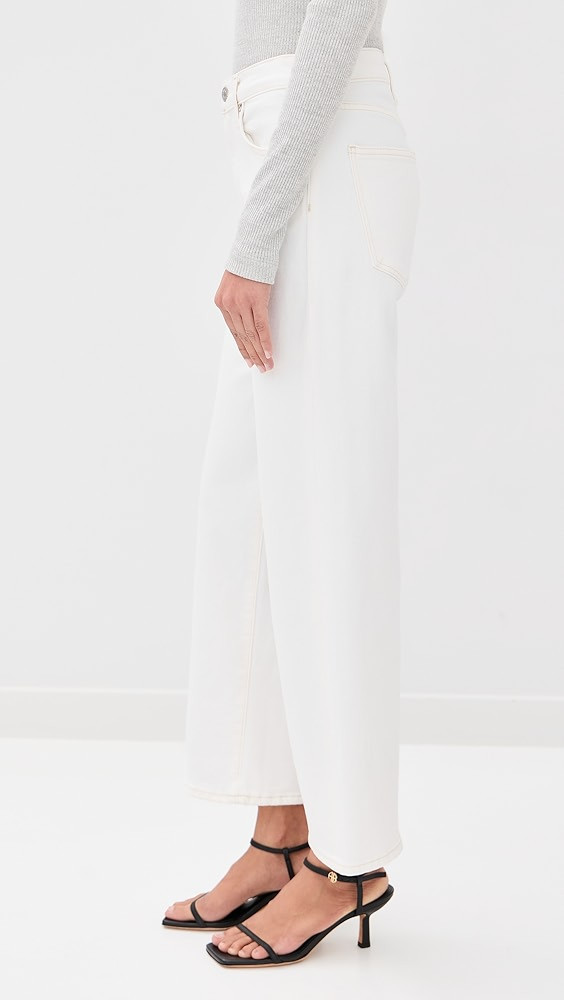 Harper Crop Relaxed Straight Jeans | Shopbop