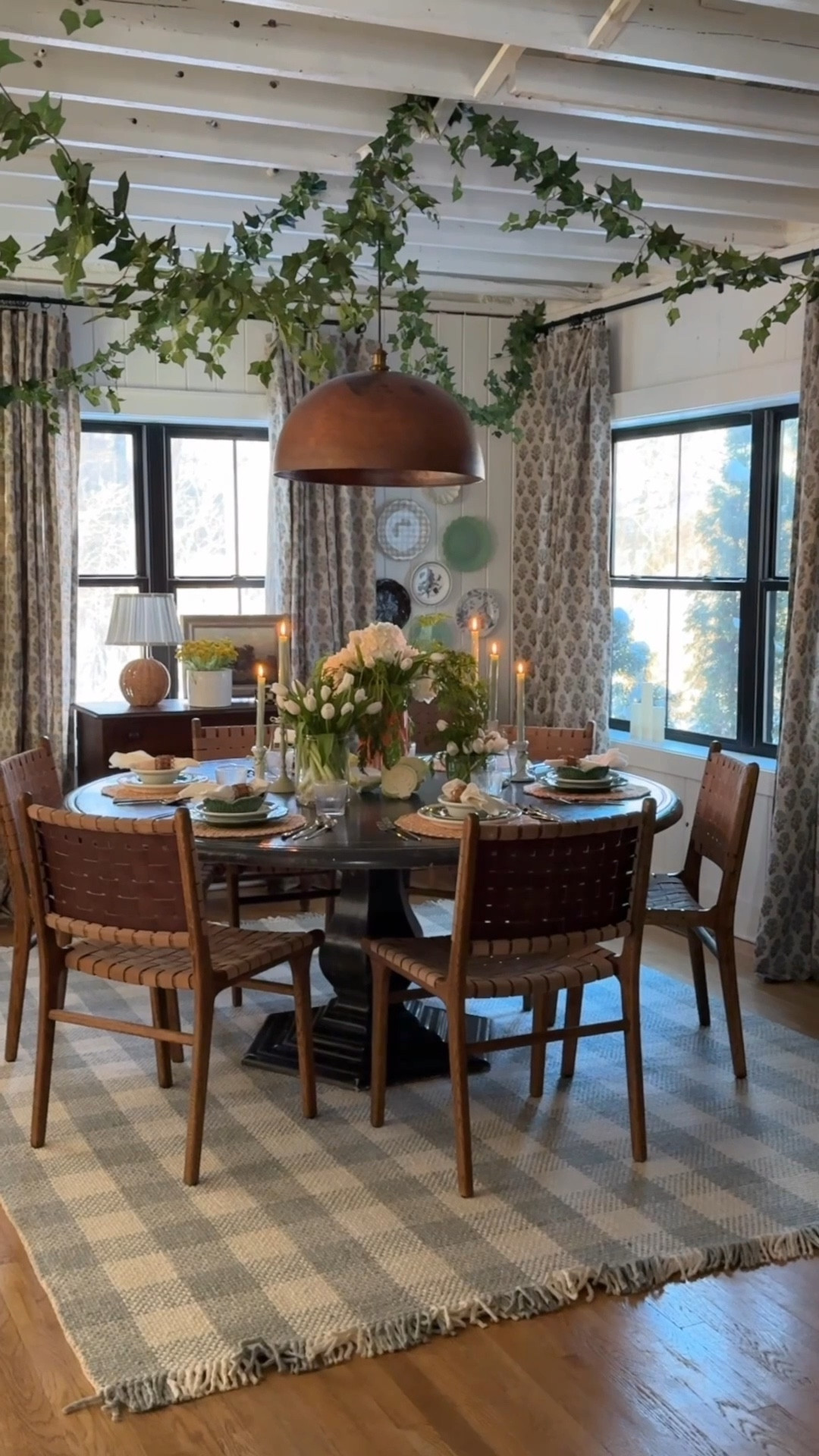 Adding a little spring to your feed today 🥹🌼 comment “spring dining” for links! Found the most beautiful rug & dinnerware from @birchlane, they inspired this whole room makeover! What do you think?! #birchlanepartner

#LTKHome #LTKSeasonal