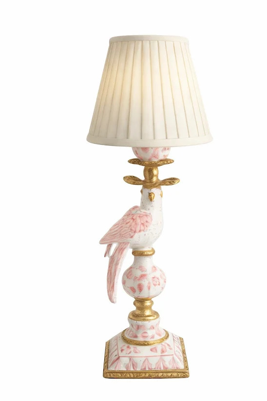 Pink Bird Rechargeable Lamp | The Enchanted Home