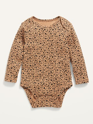 Unisex Long-Sleeve Printed Bodysuit for Baby | Old Navy (US)