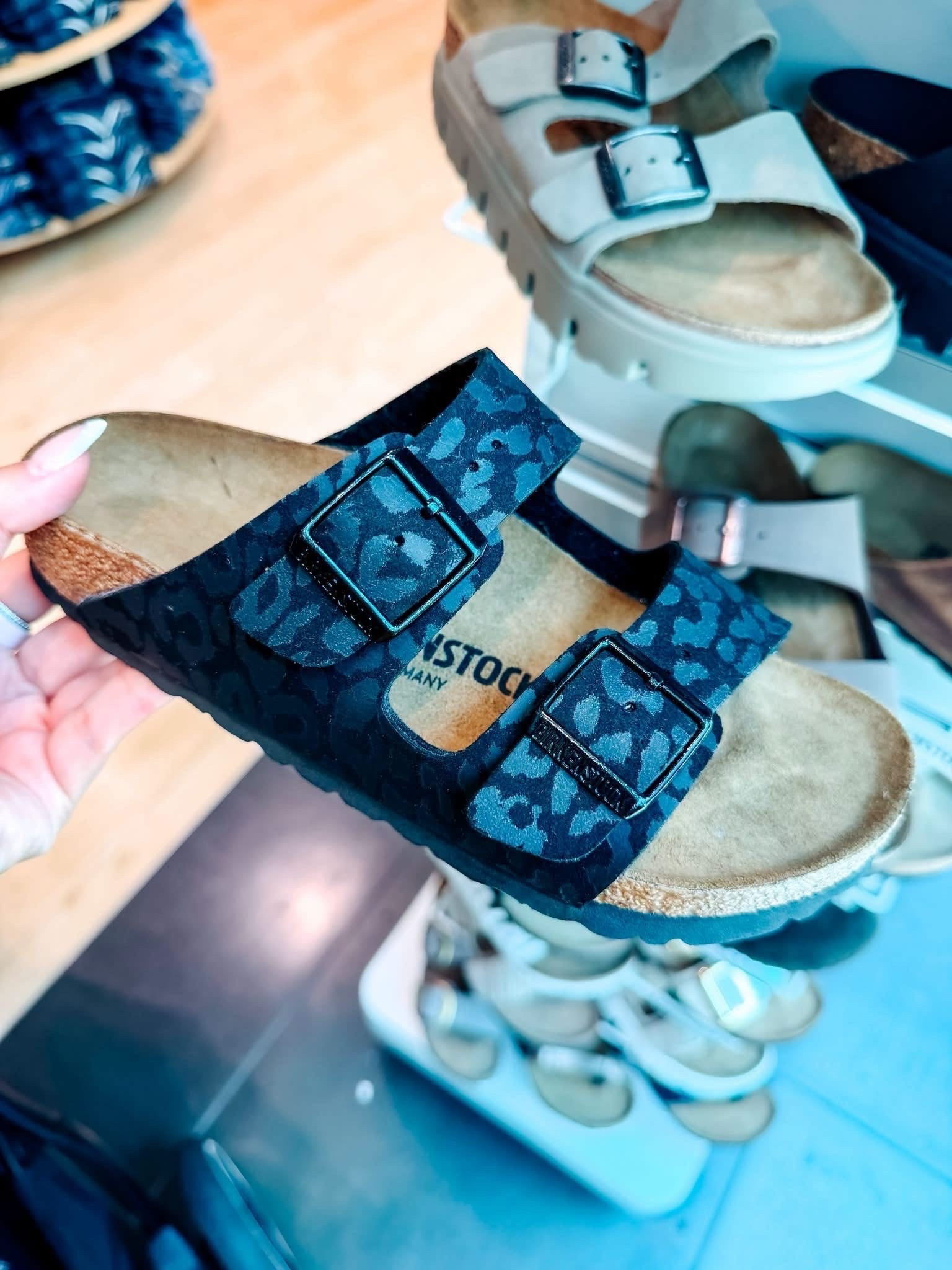 Black leopard print Birkenstock sandals?! They were an instant YES for me. 🖤🐆

I’ve never seen a pair that feels more me. If you’re into neutrals with a little personality, don’t walk… run. 🤩

 #Birkenstocks #LeopardPrint #FallFashion #ShoeFinds  #Shoes #Birkenstock #FunFinds

#LTKgrwm