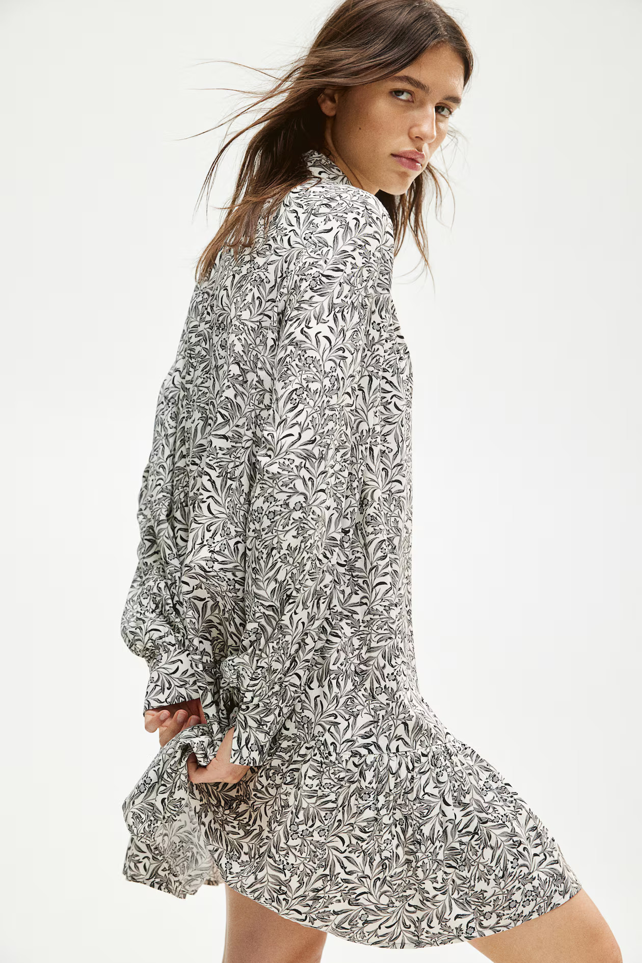 Oversized Shirt Dress | H&M (US + CA)