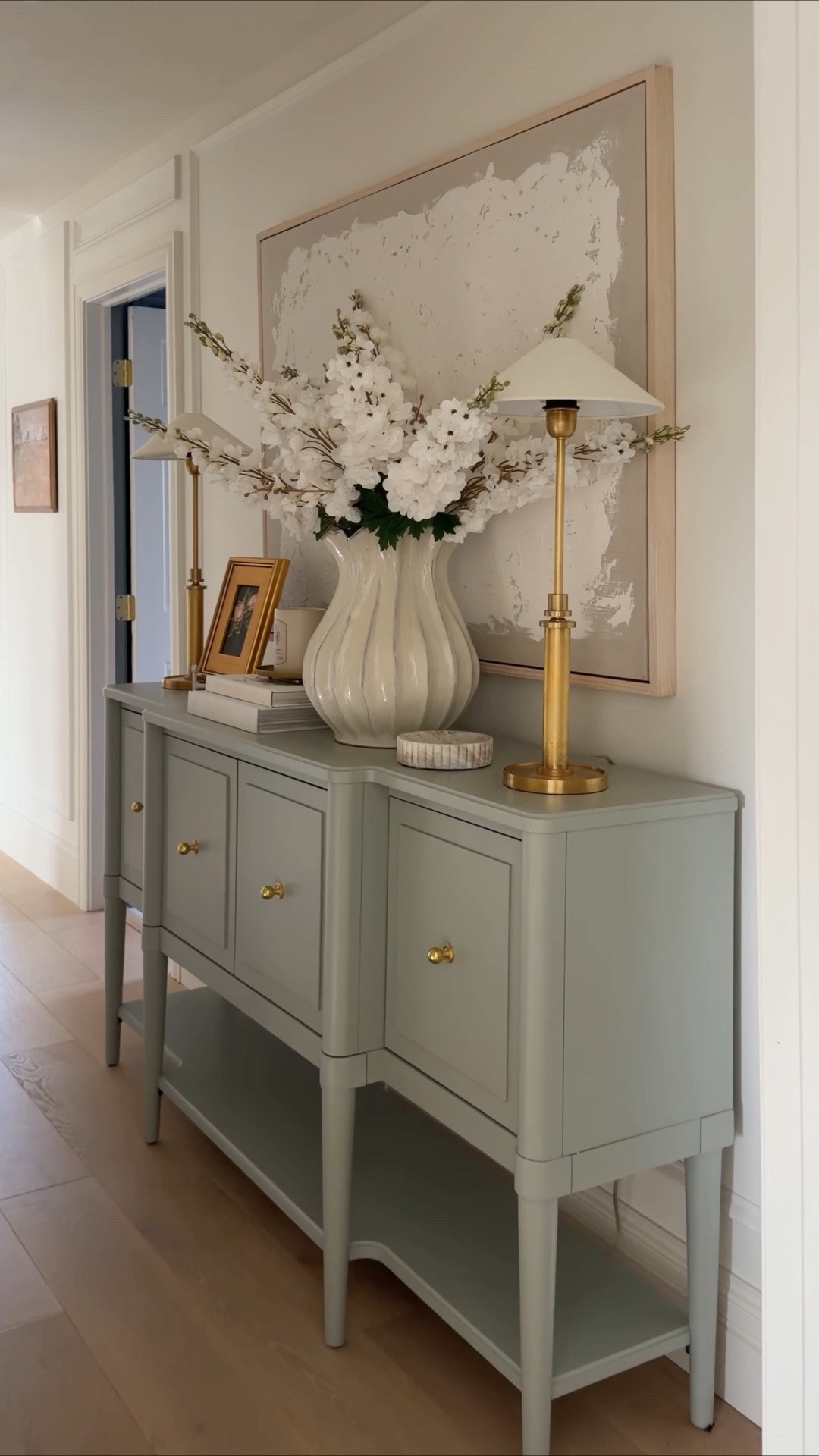 I found an almost identical dupe to this super popular sideboard in my hallway! It comes in the exact same color as mine and also in white!

#LTKmorningroutine #LTKHome #LTKSaleAlert