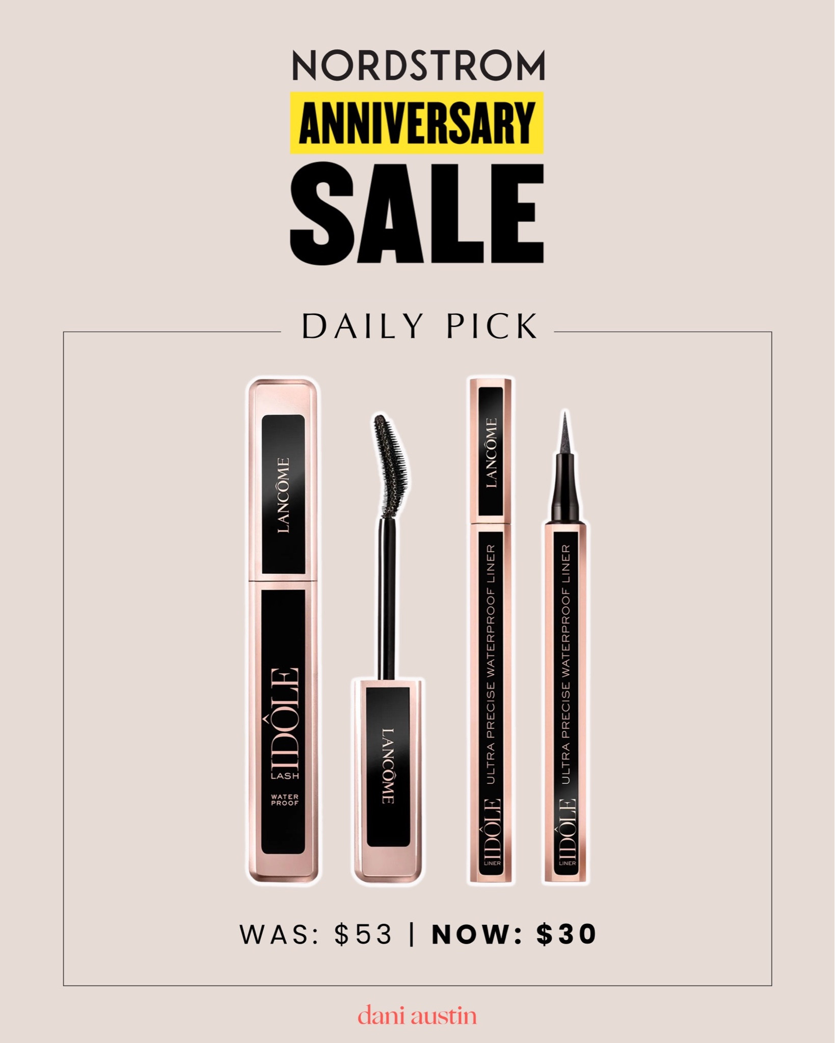 NSale daily beauty pick - mascara and eye liner duo 

#LTKxNSale #LTKunder50 #LTKbeauty