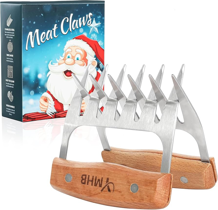 Stocking Stuffers for Adults Men, Metal Meat Shredder Claws, BBQ Grilling Gifts for Men, Shreddin... | Amazon (US)