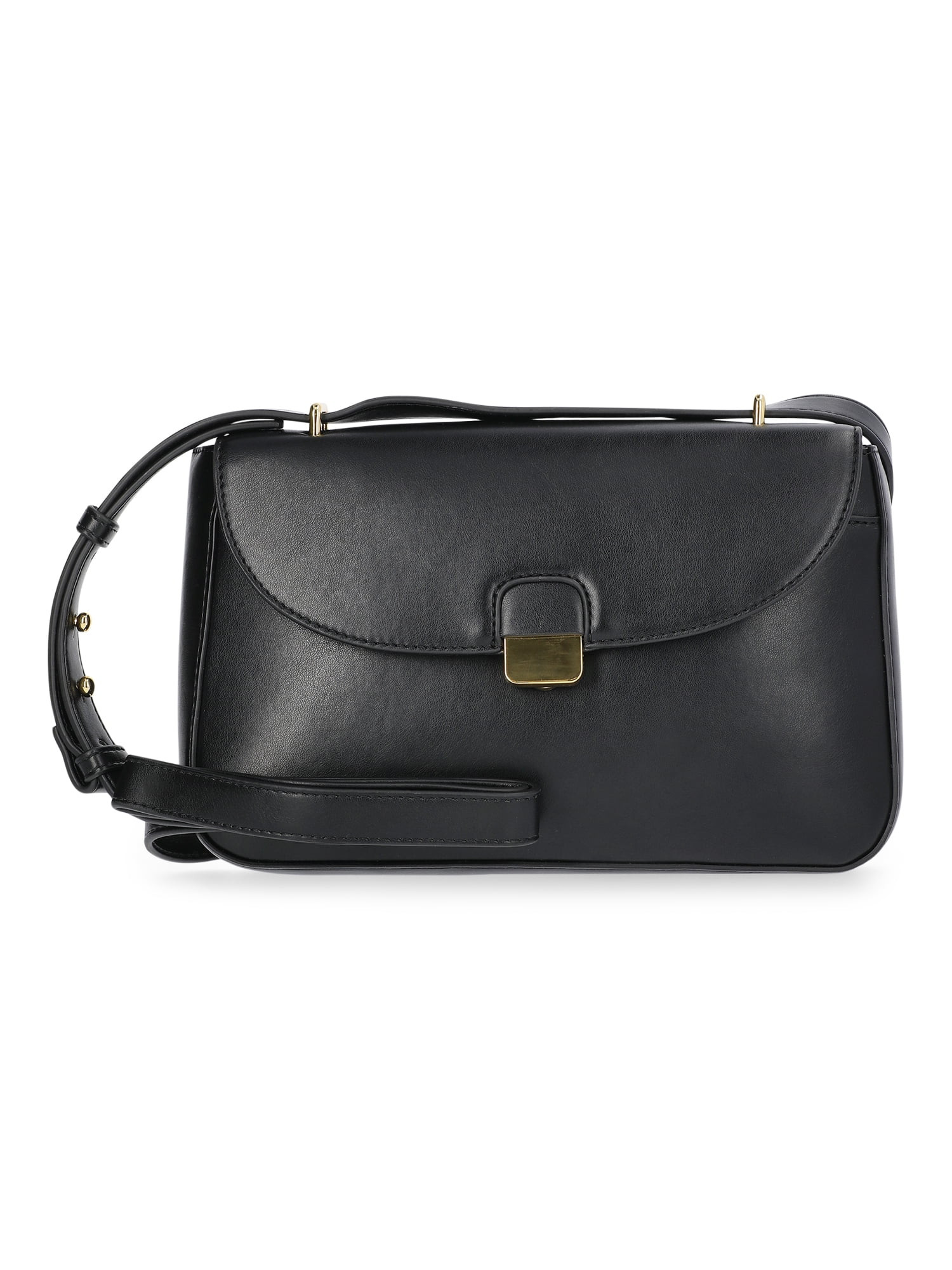 Time and Tru Women's Seraphina Crossbody, Black | Walmart (US)