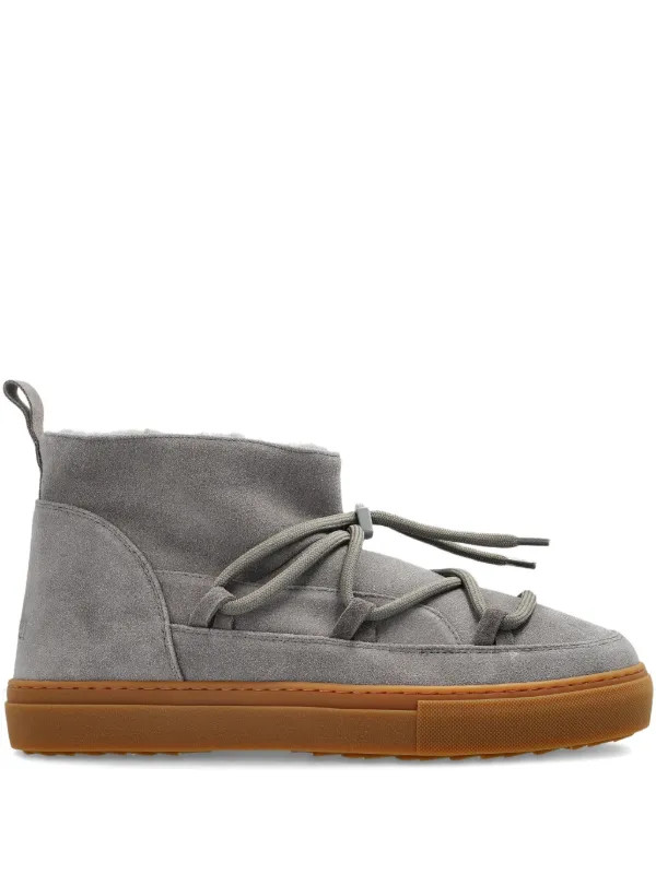 lace-up suede boots | Farfetch Global
