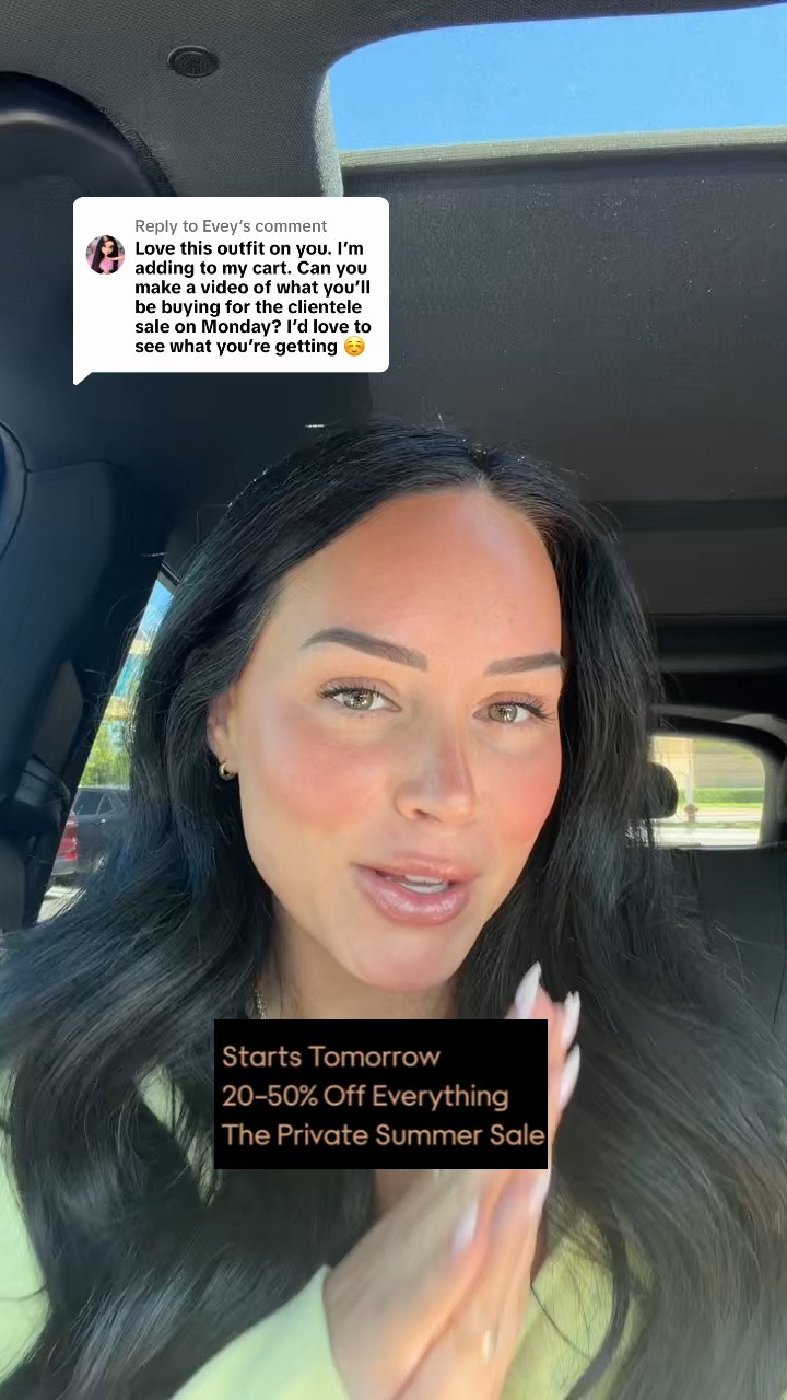 THE ARITZIA CLIENTELE SALE STARTS TOMORROW!!!! 🛒✨😍 Here are some things I would be getting on sale if I did not already have them. I will have all the 🔗 on my LTK 🫶🏻🫶🏻🫶🏻

@Aritzia

#LTKootd #LTKgrwm #LTKSaleAlert