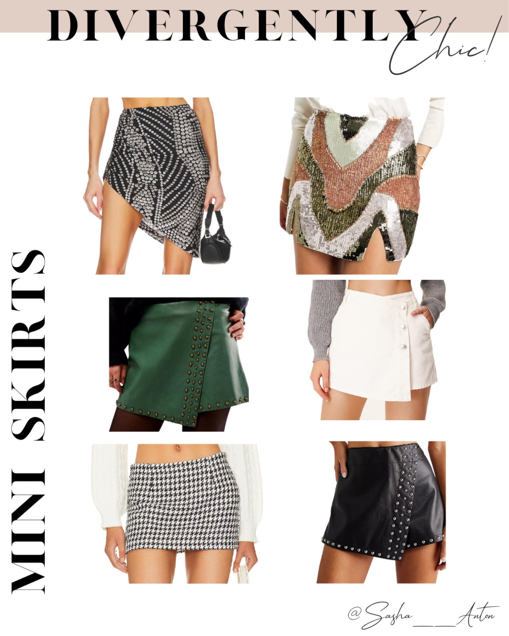 Mini skirts I’m loving for this season! ✨ 
Follow me on IG @sasha__anton for more! 

#LTKHoliday #LTKparties #LTKstyletip