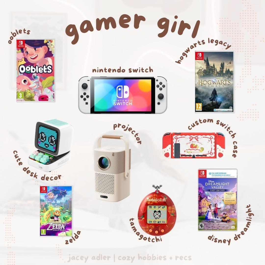 holiday gift guide for the gamer girl in your life! 

 

#LTKCyberWeek #LTKGiftGuide #LTKHoliday