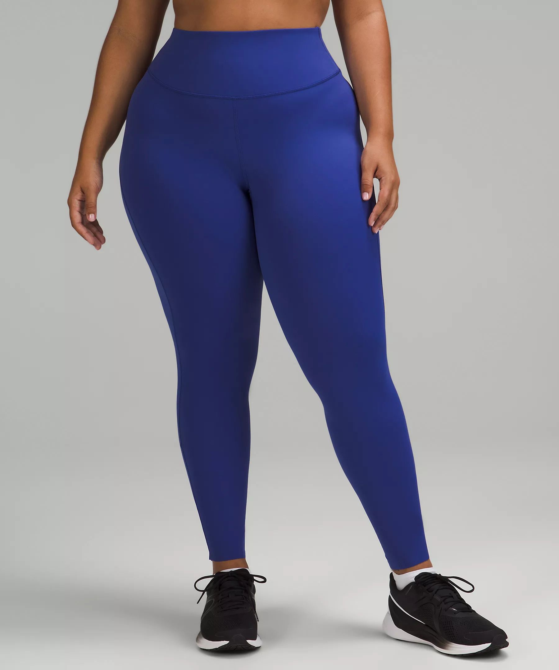 Base Pace High-Rise Running Tight 28" Brushed Nulux Online Only | Lululemon (US)