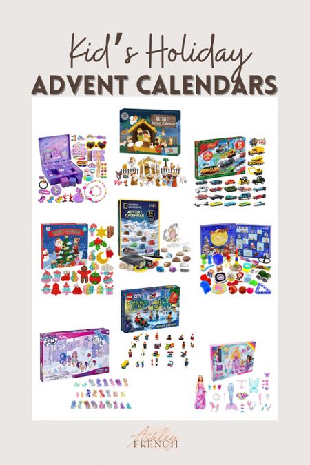 Kids holiday and Christmas advent calendars! 

#LTKHoliday #LTKGiftGuide #LTKSeasonal