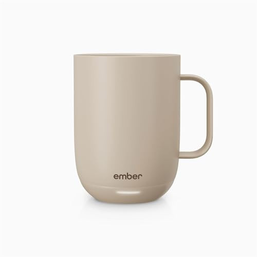 Ember Temperature Control 14oz Smart Mug2 80 Min Battery Life Sandstone, CM191416US (Renewed) | Amazon (US)