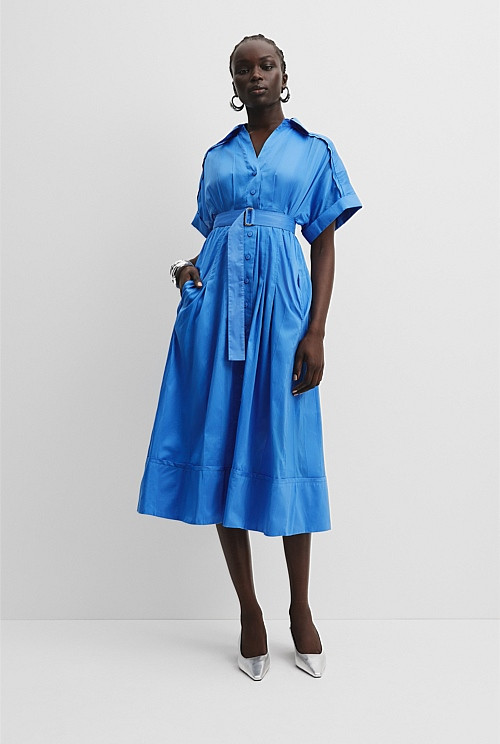 Self Stripe Darted Dress | Country Road