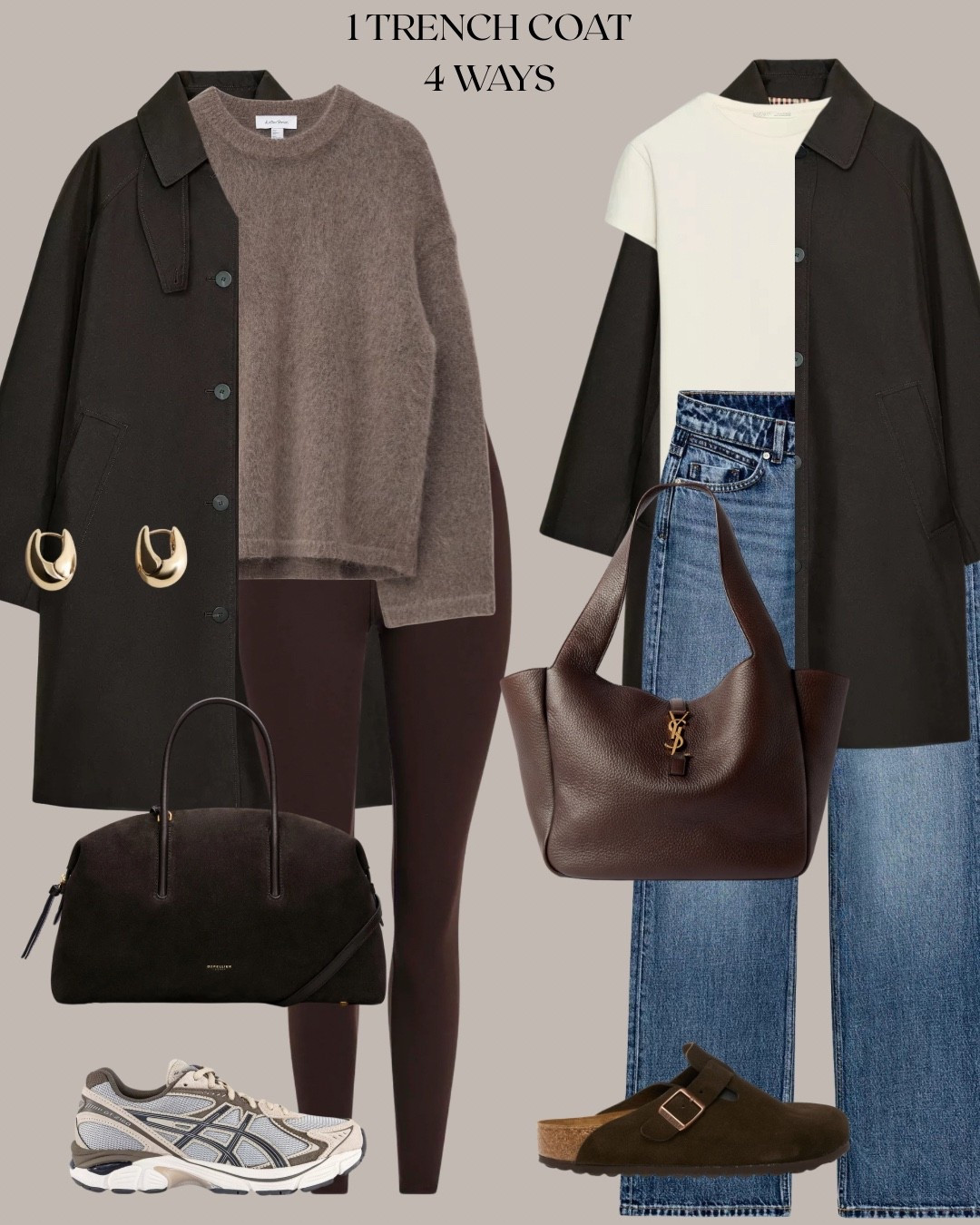 Early Spring chocolate brown trench coat - styling two ways with this new in Zara coat 

#LTKjeans #LTKeurope #LTKshoes