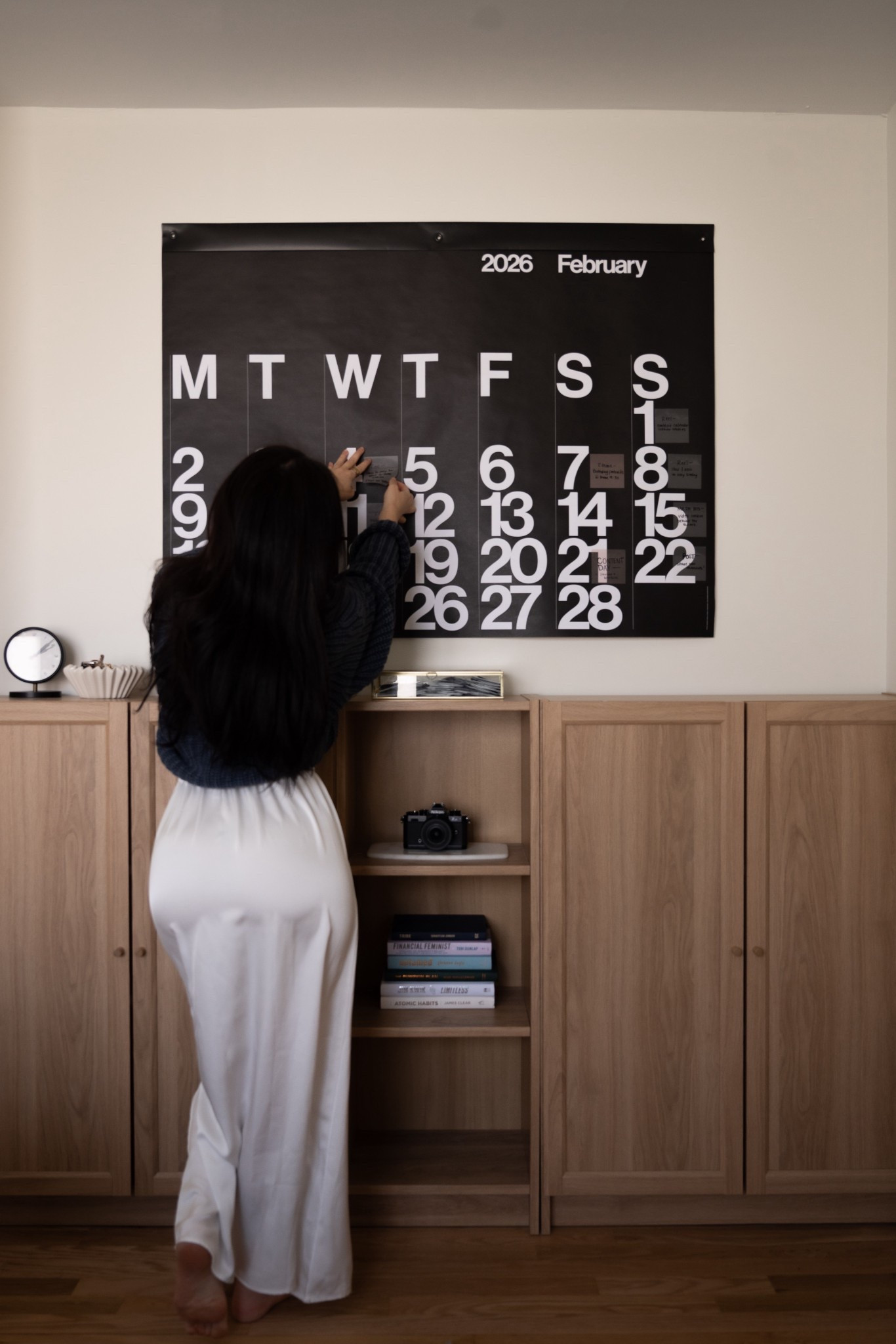 A giant visual daily reminder of what the plan is so that I’m more likely to stick to it! Stendig calendar and transparent sticky notes because aesthetic is just as important as the goal.. in my opinion, of course. 

#LTKmorningroutine #LTKmomlife #LTKdayinmylife